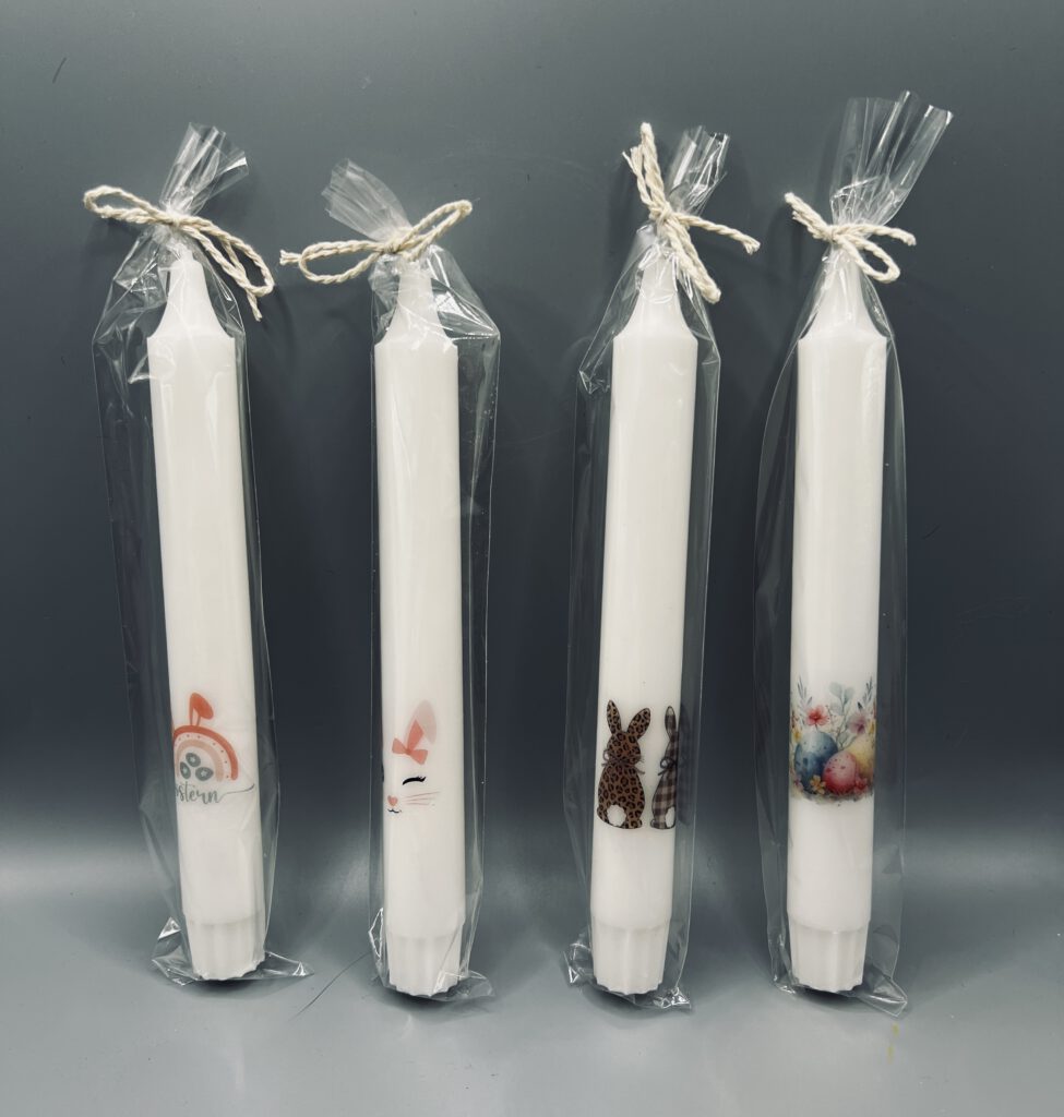 Kerzen / Ostern farbige Motive